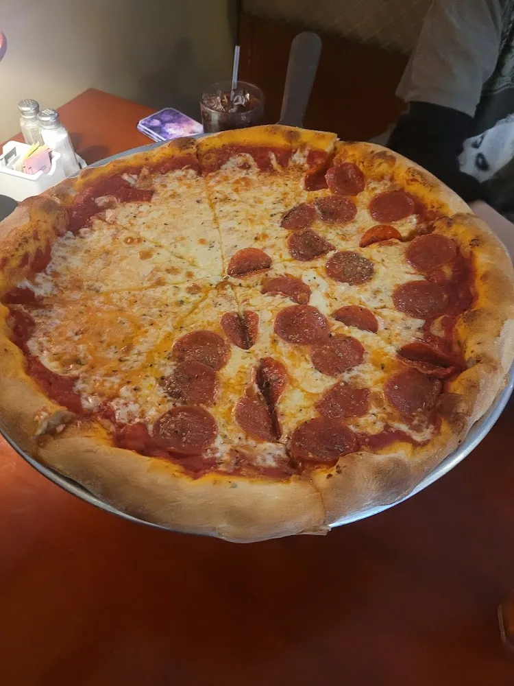 Large Half Cheese and Half Pepperoni