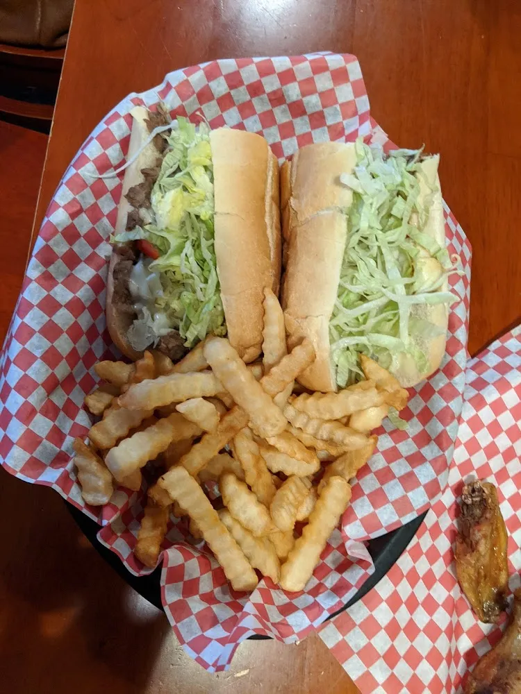 Philly Cheese Steak and Fries